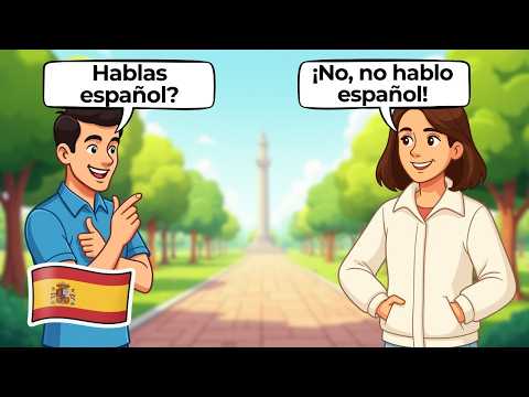 20 Minutes of Easy Spanish Dialogues | Useful Conversations in Spanish (A1-A2 Level)