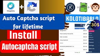 kolotibablo Auto Captcha Script | kolotibablo auto captcha typer software | Auto captcha work screenshot 1