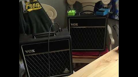 Vox Pathfinder 15R & Vox Cambridge 15 comparison clean