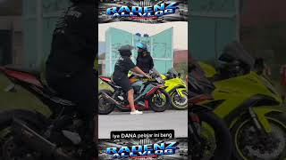 Zx10r disangka ninfi sampai ditantang balap user zx25r #shorts
