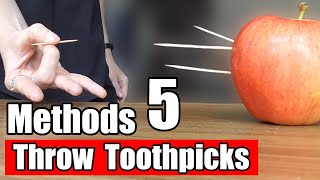 Top 5 Methods How To Shoot Toothpicks With Your Fingers screenshot 2