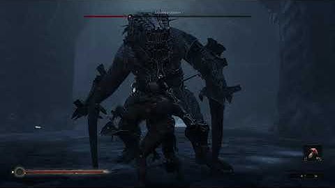 Mortal Shell. Enslaved Grisha boss fight is fun [parry strategy]
