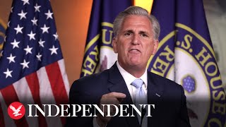 Live: Kevin McCarthy provides update on debt crisis as ceiling deadline looms
