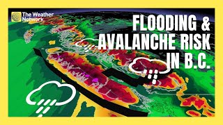 Avalanche, Flood Risk Grows in B.C. Amid Heavy Rains