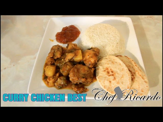 Chicken Curry Served With Coconut Rice Recipes | Recipes By Chef Ricardo | Chef Ricardo Cooking