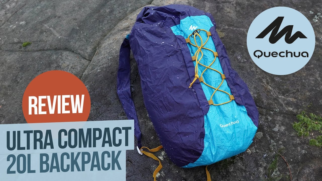 decathlon folding backpack