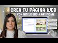 Cómo CREAR tu PÁGINA WEB con INTELIGENCIA ARTIFICIAL IA 🤖