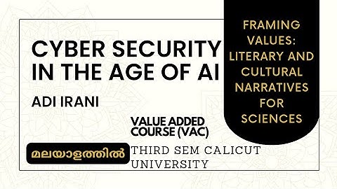 Cyber Security in the Age of AI by Adi Irani | VAC Sciences