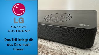 LG SN10YG Soundbar – Unboxing, einrichten, Test und Fazit