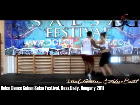 Dolce Dance Cuban salsa festival Hungary 2011. Israel Gutierrez & Zohra - YouTube