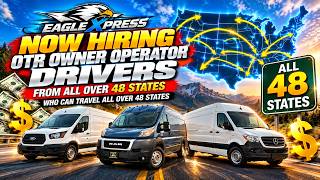 NOW HIRING! Cargo Van Owner Operators | Nationwide OTR