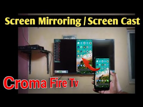 How To On Screen Mirroring in Croma Tv | Screen Mirroring kaise Chalu karen | Screen Mirroring Tv
