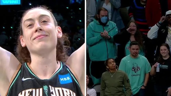 MVP chants ERUPT for Breanna Stewart after 45 PTS in just her second game with the Liberty | WNBA - YouTube