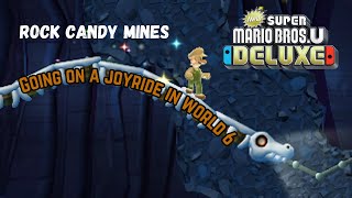 New Super Mario Bros. U Deluxe - Part 6 Walkthrough - Rock Candy Mines (Luigi)