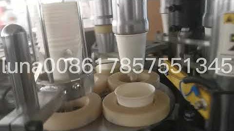 Normal Heater OCM12 High Speed Single Plate Open Cam Paper Cup Machine speed 85pcs/min