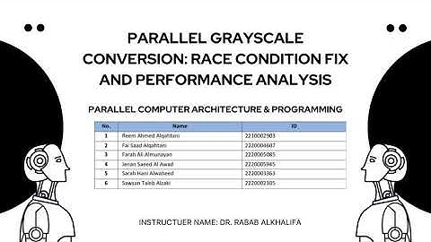 Parallel Grayscale Conversion: Race Condition Fix and Performance Analysis