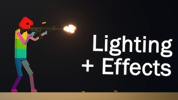 Improved Lighting & Effects | 2D Physics-Based Shooter (Unity)