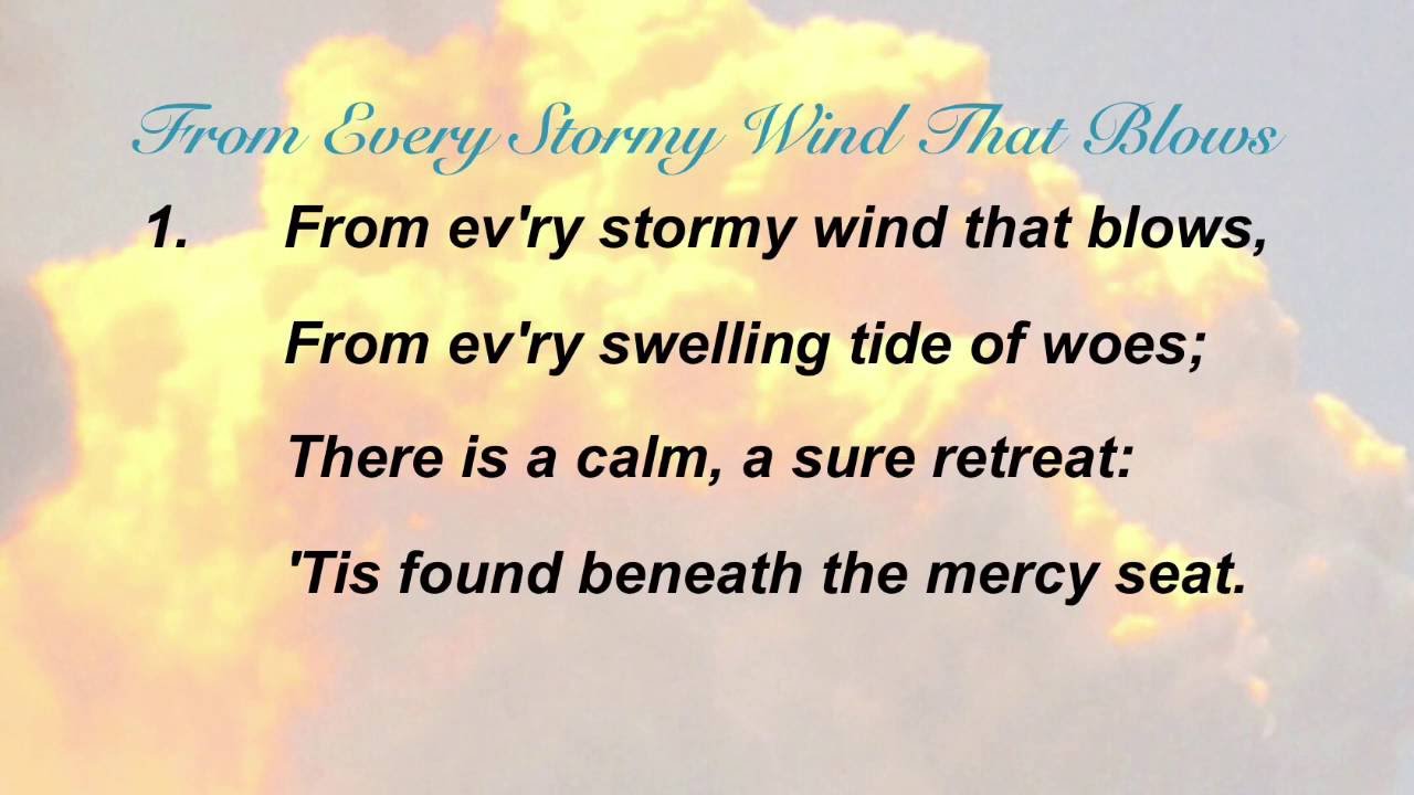 From Every Stormy Wind That Blows (Presbyterian Hymnal 432) YouTube