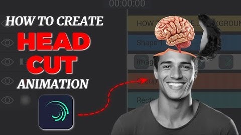 HOW TO CREATE HEAD CUT ANIMATION IN ALIGHT MOTION [ALIGHT MOTION] [VIDEO EDITING] [EDITING]