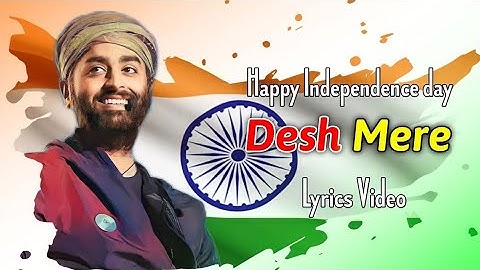 Arijit Singh: Desh Mere | Bhuj | Arko, Manoj Muntashir | Ajay Devgn, Sanjay Dutt, Nora Fatehi