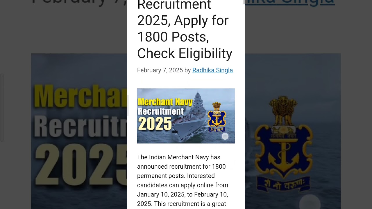 #INDIANGOVERNMENTJOB
