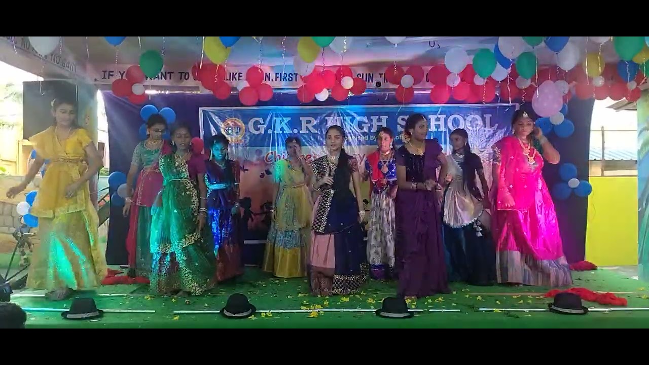 7th class students children's day celebrations GKR HIGH SCHOOL 2025 # ...