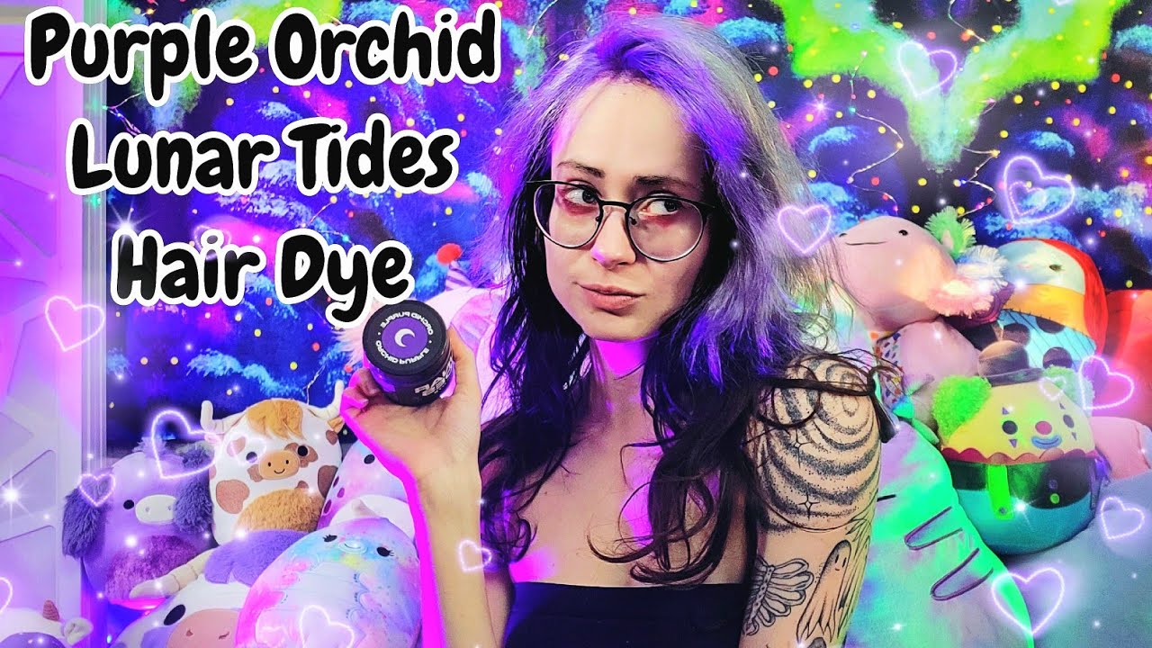 Lunar Tides Orchid Purple Hair Dye 2024 | Coloring Hair & Life Updates | Astral Artist