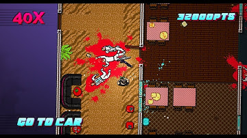 PAINKILLER FULL COMBO WITH DALLAS | Hotline Miami 2: Wrong Number Level Editor Single Level