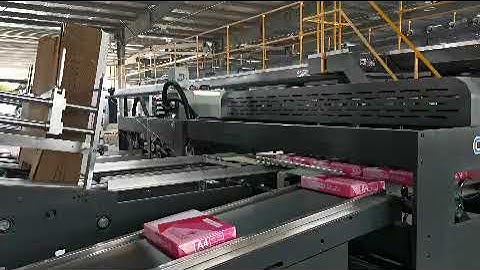 A4 copy paper fully automatic of CHM sheeting+ream wrapping +A4DB carton box packaging+ Robot stack