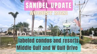 Sanibel Update // Drive Down Middle & West Gulf Dr.