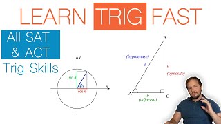 SAT Trigonometry : Everything in Under 20 Minutes