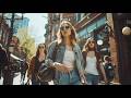 🇨🇦Vancouver Downtown Spring Walk 2026 | Blossom Street Party, Crafts Market &amp; Street Food (4K POV)