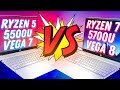 Как выбрать ноутбук? Сравнили HP Pavilion 15 на AMD Ryzen 5 5500U Vega 7 vs AMD Ryzen 7 5700U Vega 8