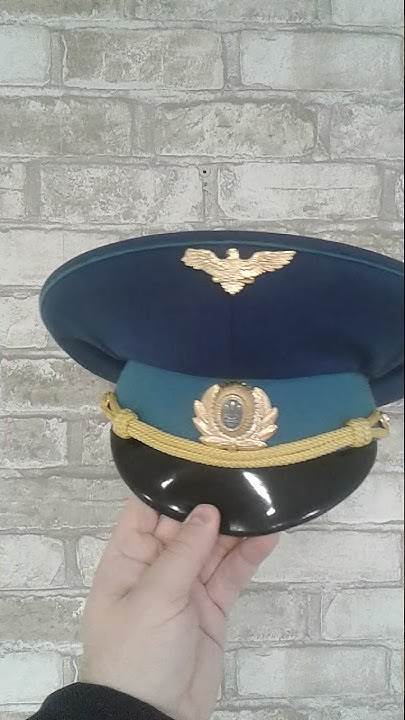 Военный головной убор .Офицера Военно воздушных сил . ВВС . - YouTube