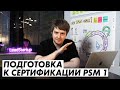 Тренинг по подготовке к сертификации PSM I