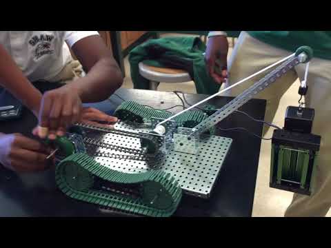 Archbishop Shaw High School PLTW Principles of Engineering Compound Machine Lab Fall 2015