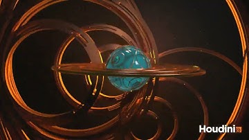 Procedural Dwemer Sphere | Houdini