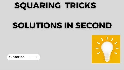 MathTricks| Squaring Tricks| Magic Math | Math tricks for fast calculation|#mathtricks #matholympiad