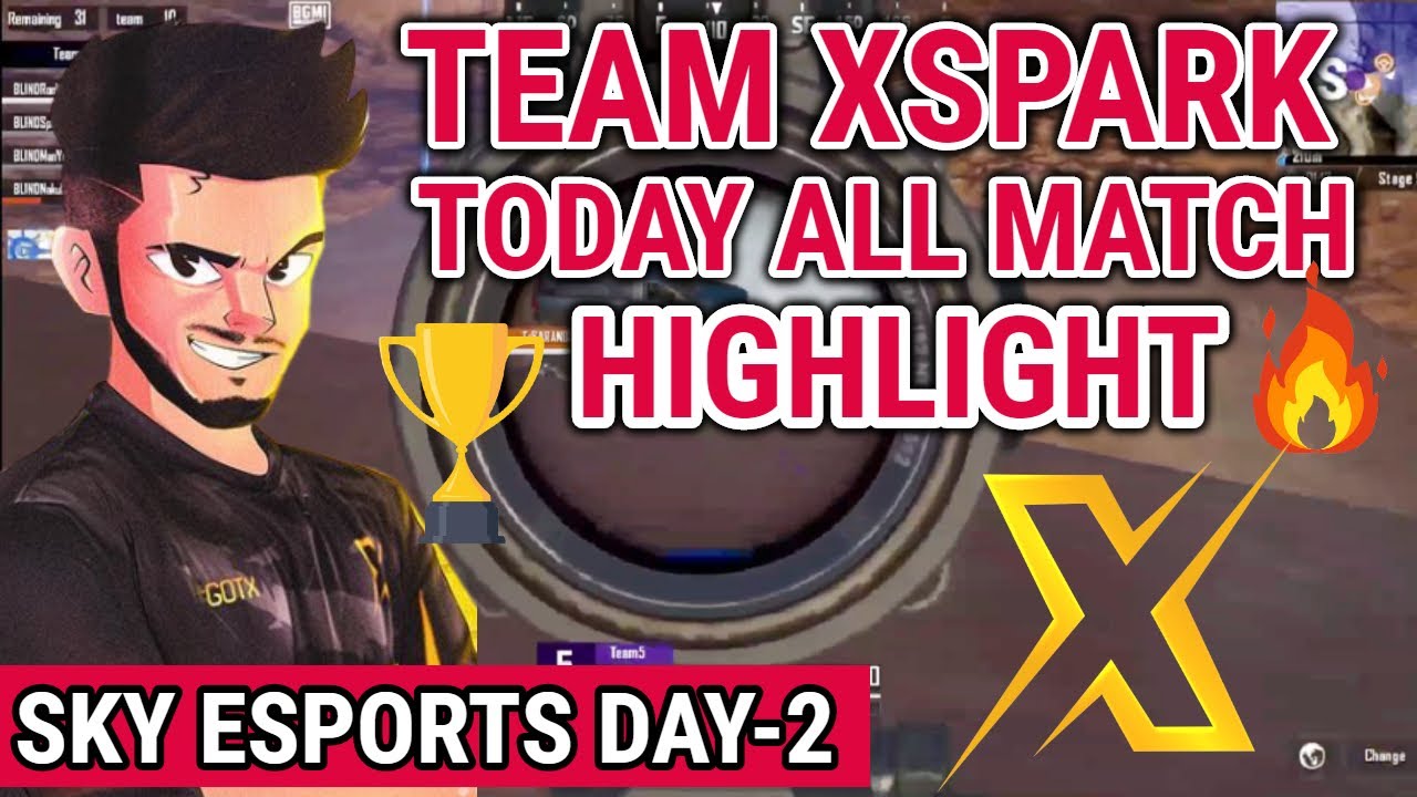 BAD DAY FOR TEAM XSPARK | TX TODAY ALL MATCHES HIGHLIGHT | SKY ESPORTS DAY 2
