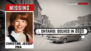 Ontario 1984 Cold Case-2020 DNA Breakthrough Shocks Community| Family Friend Killed CHRISTINE JESSOP