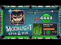 8 ball pool 4444 Moonlight Spin Madness Cue Level Max And Free Avatar 😍 5 Win Streak on Berlin