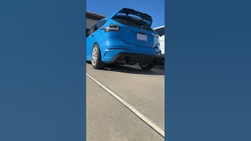 Focus RS Magna flow cold start! #fordperformance #focusrs #magnaflow #coldstart #turbo #boost