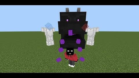 Glitchtale Gaster V5 In Minecraft BE [command block] V1.19.41+