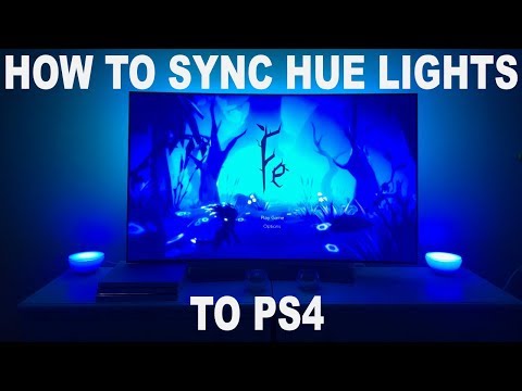 How To Sync Hue Lights To PS4