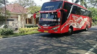 video bus keren!! hunting bus jawatimuran terminal arjosari