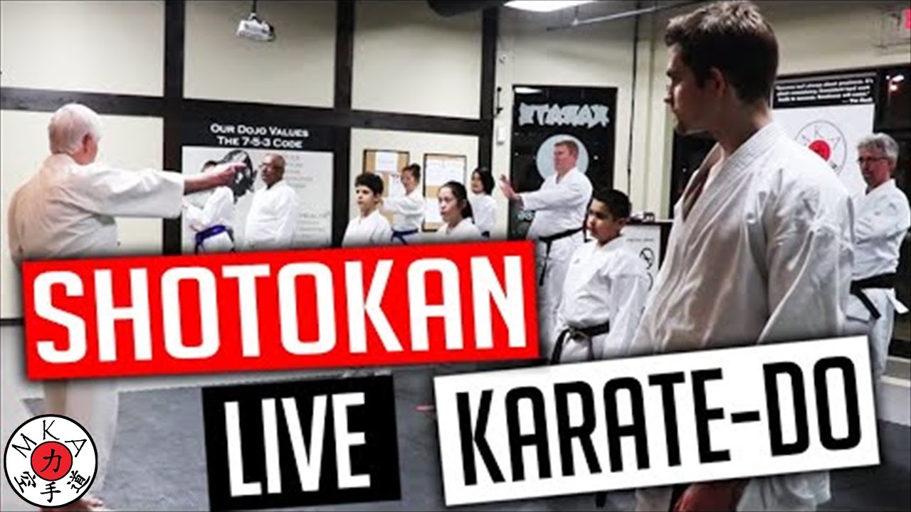 senpai in english Shotokan Karate Livestream