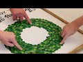 EASY Fingerprint Wreath Wall Art (Personalized With Your Family’s Fingerprints)