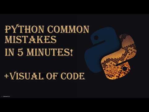 Python Naming Rules and Common Mistakes for Beginners
