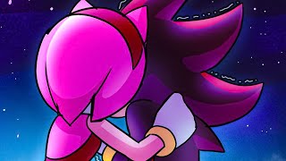 ❤️Amy Comforts Shadow🖤(SHADAMY COMIC DUB)