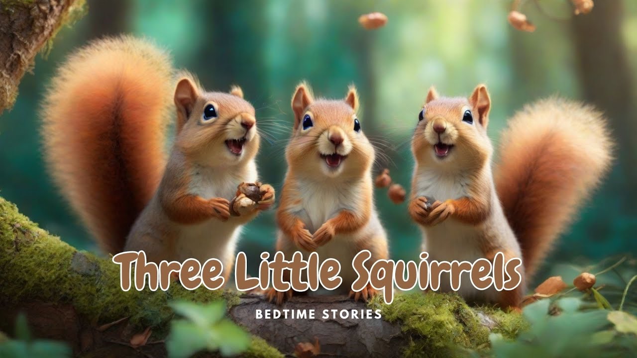 Three Little Squirrels Read Out Loud Books For Preschoolers YouTube